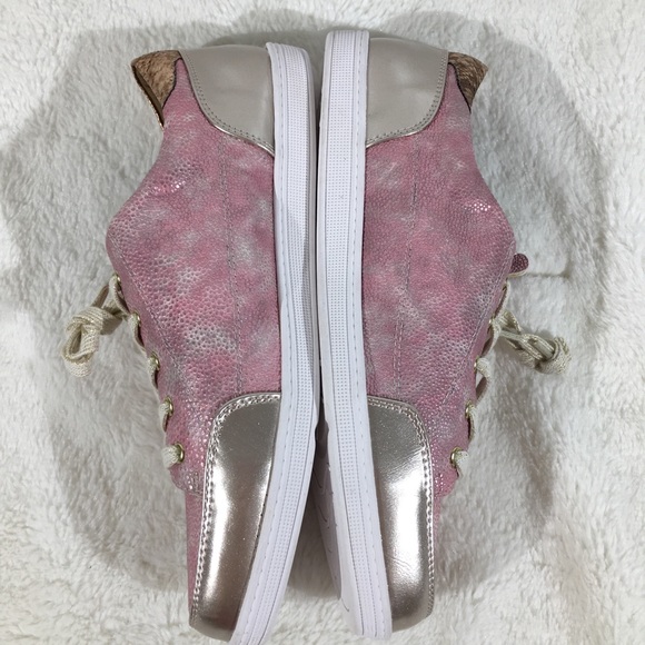 Soft Style Metallic Pink Fairfax Sneakers - Size 8 - Picture 4 of 8